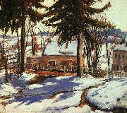 February Thaw, Silvermine Connecticut Charles Reiffel